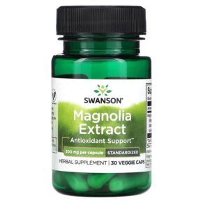 Swanson Magnolia Extract 200 mg 30 viên 087614142258