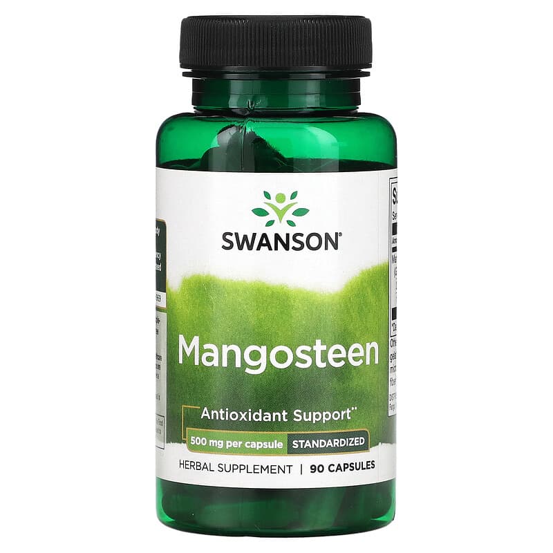 Swanson Mangosteen 500 mg 90 Capsules 1 Swanson Mangosteen 500 mg 90 viên 087614142593