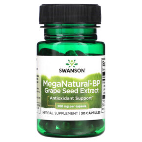 Swanson MegaNatural-BP Grape Seed Extract 300 mg 30 viên 087614024158