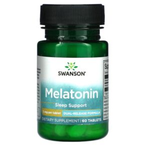 Swanson Melatonin 3 mg 60 viên 087614021140