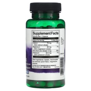 Swanson Mineral Citrate Complex 60 Capsules 087614024219