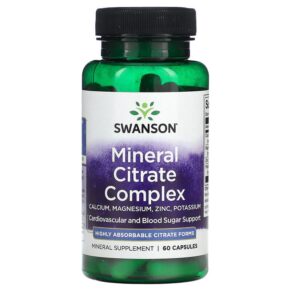 Swanson Mineral Citrate Complex 60 viên 087614024219