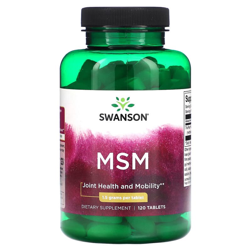 Swanson MSM 1.5 g 120 viên 087614021126