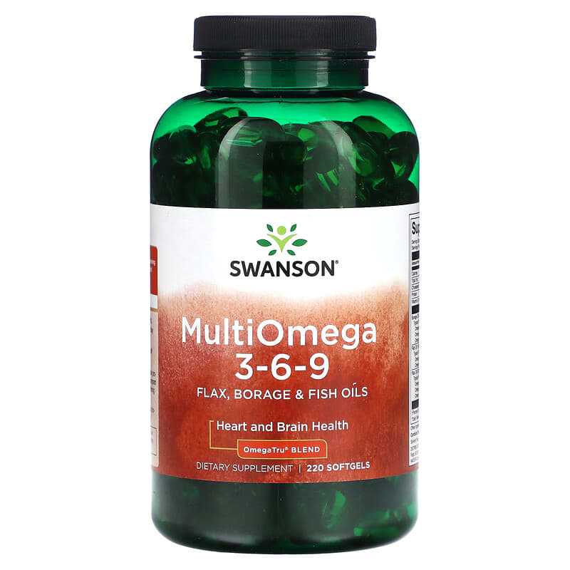 Swanson Multi Omega 3-6-9 220 viên 087614170831