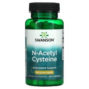 Swanson N-Acetyl Cysteine Antioxidant Support 600 mg 100 viên 087614018546