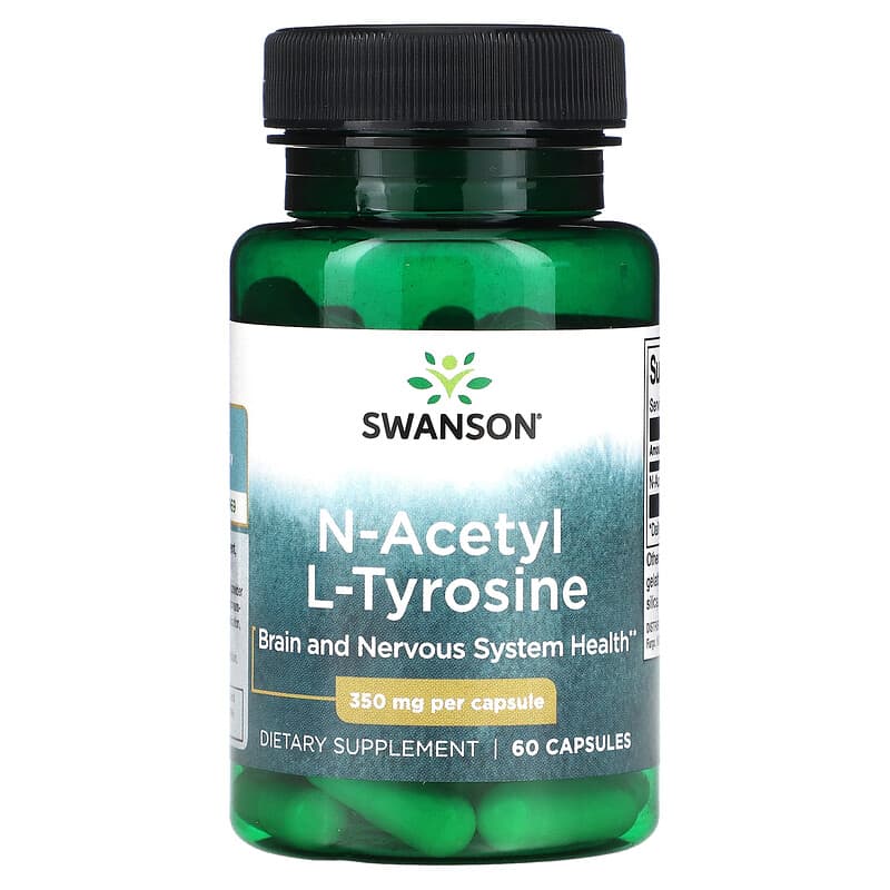 Swanson N-Acetyl L-Tyrosine 350 mg 60 Capsules 1 Swanson N-Acetyl L-Tyrosine 350 mg 60 viên 087614114088
