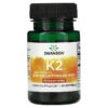 Swanson Natural Vitamin K2 50 mcg 30 viên 087614026718