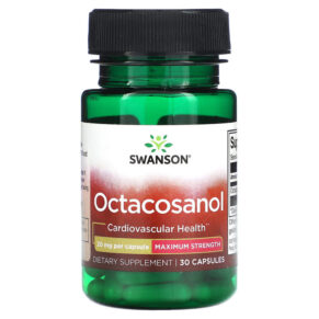 Swanson Octacosanol Maximum Strength 20 mg 30 viên 087614023885