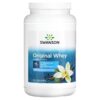 Swanson Original Whey Protein Powder Vanilla 2 lb 4.5 oz (1.035 g) 087614112336