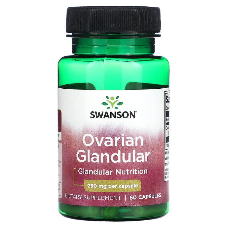 Swanson Ovarian Glandular 250 mg 60 viên 087614113029