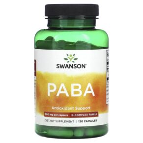 Swanson PABA 500 mg 120 viên 087614113678