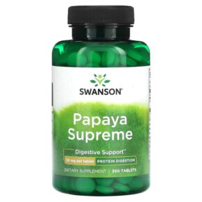 Swanson Papaya Supreme 50 mg 300 viên 087614012797