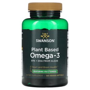 Swanson Plant Based Omega-3 120 viên 087614170947