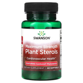 Swanson Plant Sterols Maximum Strength 60 viên 087614025032