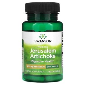 Swanson Prebiotic Jerusalem Artichocke 400 mg 60 viên 087614112985