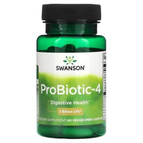 Swanson ProBiotic-4 3 Billion CFU 60 viên 087614190037