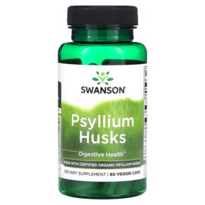 Swanson Psyllium Husks 60 viên 087614029641