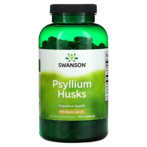 Swanson Psyllium Husks 610 mg 300 viên 087614110776