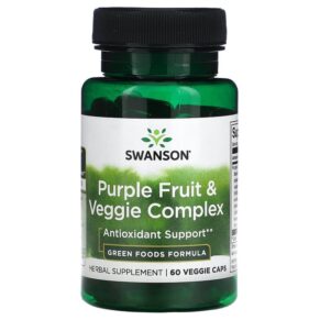 Swanson Purple Fruit & Veggie Complex 60 viên 087614060712