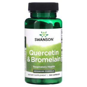 Swanson Quercetin & Bromelain 100 viên 087614017327