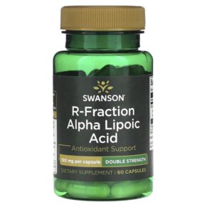 Swanson R-Fraction Alpha Lipoic Acid Double Strength 100 mg 60 viên 087614022505
