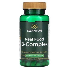 Swanson Real Food B-Complex 60 viên 087614210407
