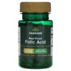 Swanson Real Food Folic Acid 1.000 mcg 100 viên 087614210414