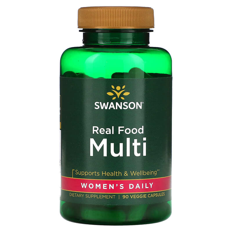 Swanson Real Food Multi Women's Daily 90 viên 087614210377