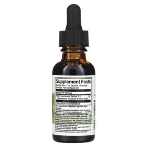 Swanson Reishi Mushroom Liquid Extract Alcohol & Sugar Free 1 fl oz (29.6 ml) 087614111773