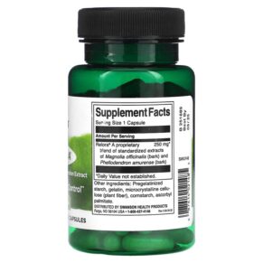 Swanson Relora 250 mg 90 Capsules 087614021485