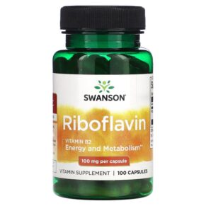 Swanson Riboflavin 100 mg 100 viên 087614010182