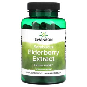 Swanson Sambucus Elderberry Extract 575 mg 120 viên 087614117829