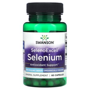 Swanson SelenoExcell Selenium 200 mcg 60 viên 087614020860
