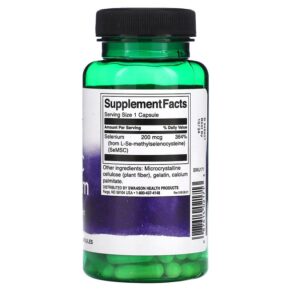Swanson SeMSC Selenium 200 mcg 120 Capsules 087614021713