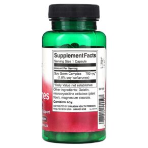 Swanson Soy Isoflavones 750 mg 60 Capsules 087614115597