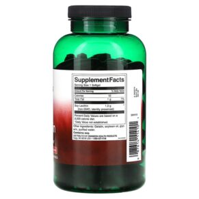 Swanson Soy Lecithin 1.2 g 180 Softgels 087614114101