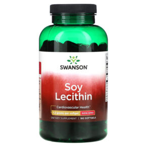 Swanson Soy Lecithin 1.2 g 180 viên 087614114101