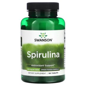 Swanson Spirulina 500 mg 180 viên 087614060101