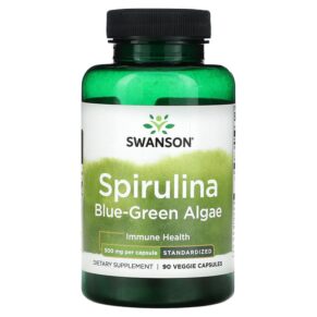 Swanson Spirulina Blue-Green Algae 500 mg 90 viên 087614029481