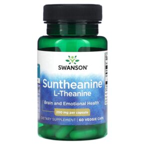 Swanson Suntheanine L-Theanine 200 mg 60 viên 087614028163