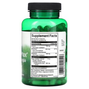 Swanson Super CitriMax Garcinia Cambogia 120 Capsules 087614040516