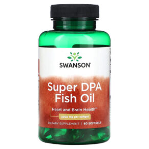 Swanson Super DPA Fish Oil 1.000 mg 60 viên 087614170640