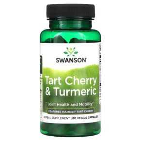 Swanson Tart Cherry & Turmeric 60 viên 087614142531
