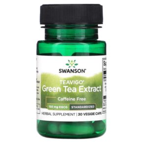 Swanson Teavigo Green Tea Extract 150 mg 30 viên 087614141985