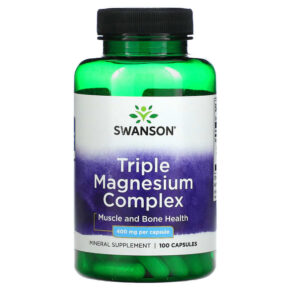 Swanson Triple Magnesium Complex 400 mg 100 viên 087614018089