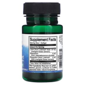 Swanson Ultimate Ocular Antioxidant 30 Softgels 087614028682