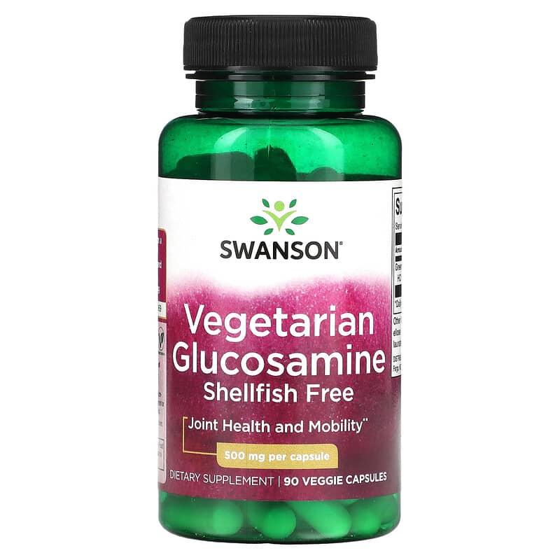 Swanson Vegetarian Glucosamine 500 mg 90 viên 087614027999