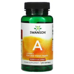 Swanson Vitamin A 10.000 IU 250 viên 087614010014