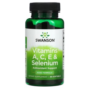 Swanson Vitamin A C E & Selenium 60 viên 087614021324