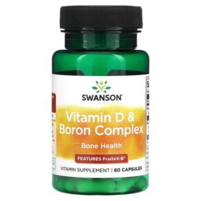 Swanson Vitamin D & Boron Complex 60 viên 087614022123